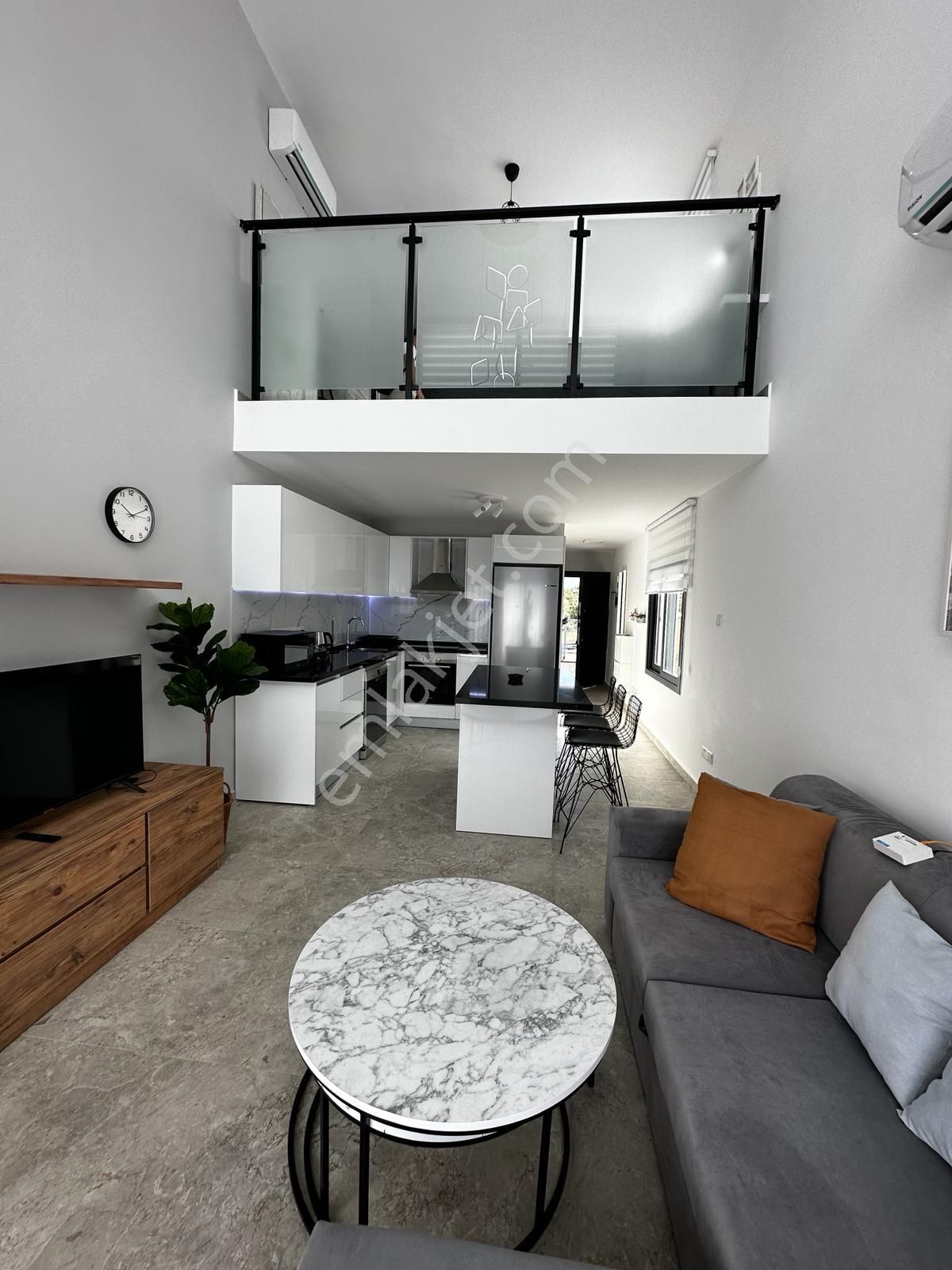 Girne Esentepe Köyü Satılık Daire KUZEY KIBRIS GİRNE  ESENTEPE'DE 1+1 SATILIK LOFT DAİRE