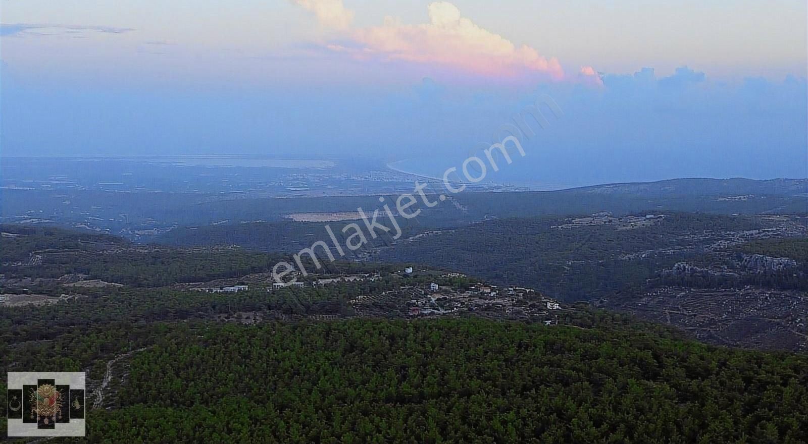 Silifke Karakaya Satılık Bağ & Bahçe Silifke Deniz Ve Şehir Manzaralı Müstakil Ev Ve Arsası 9600 M2