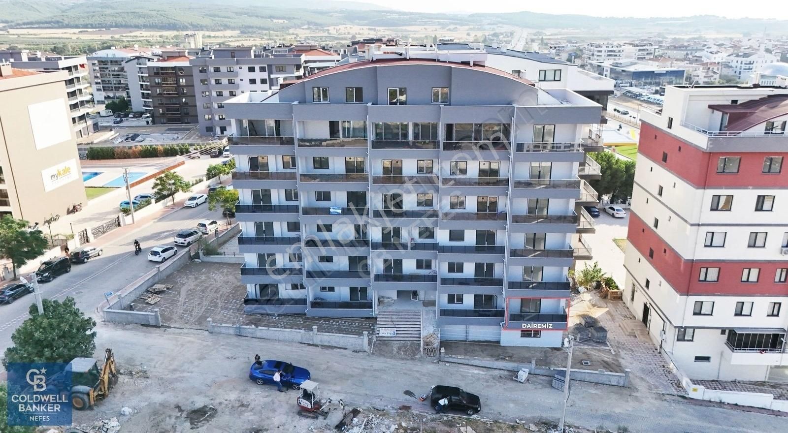 Çanakkale Merkez Kepez Bld. (Hamidiye) Kiralık Daire Kepez Hamidiye Mah Ful Boğaz Manzaralı Kapalı Mutfak Kiralık 1+1