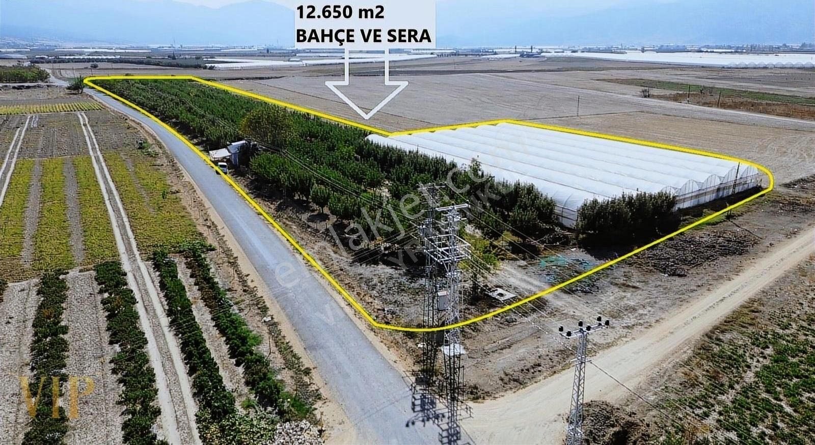 Vıp Gayrimenkul' Den Eymir Mah. 12.650 M2 Ev, Bahçe Ve Sera - Görsel 3