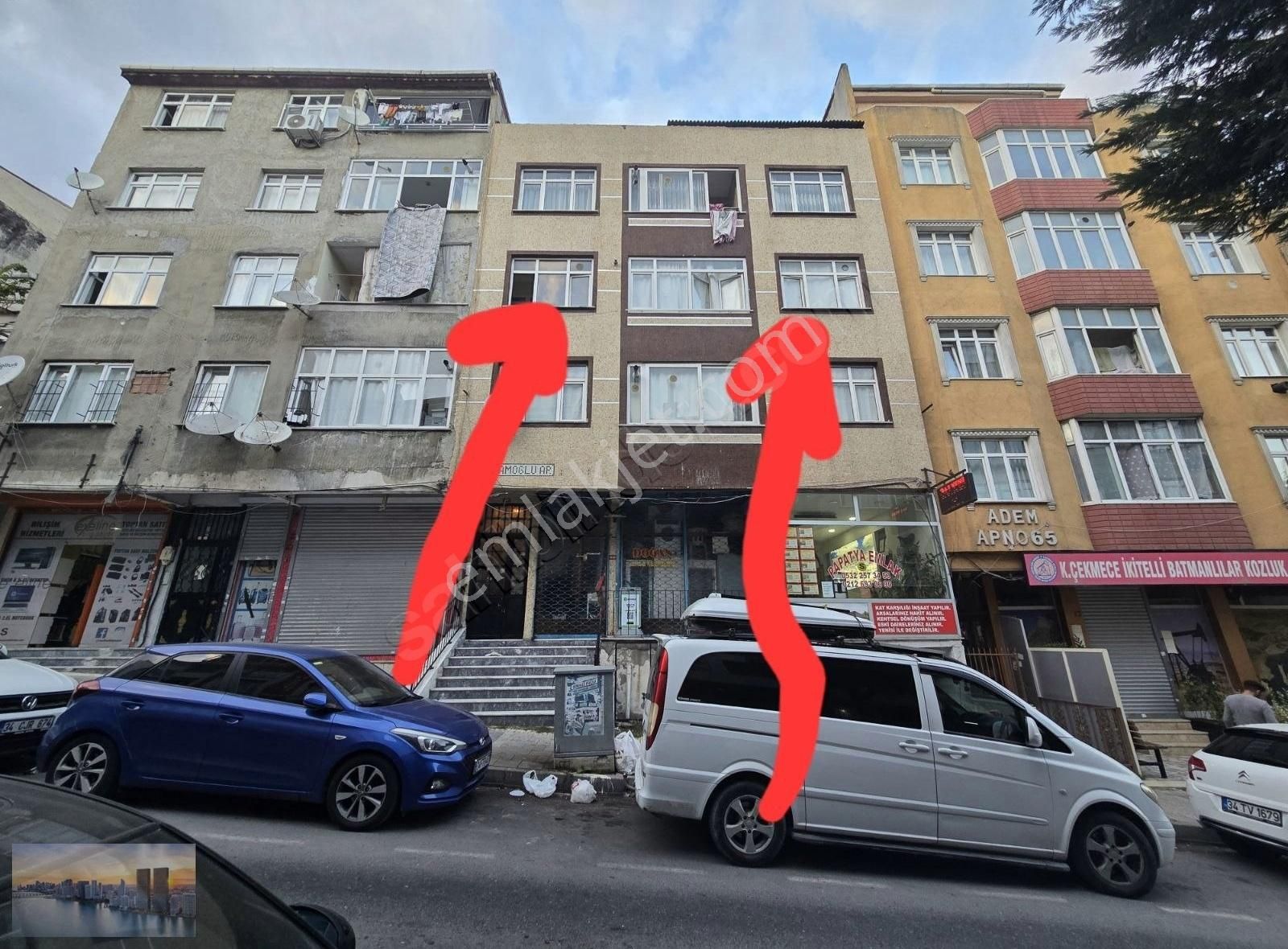 Küçükçekmece Atatürk Satılık Daire satılık daire 2+1 kat2 Atatürk mahallesi az katlı binayı cadde ü