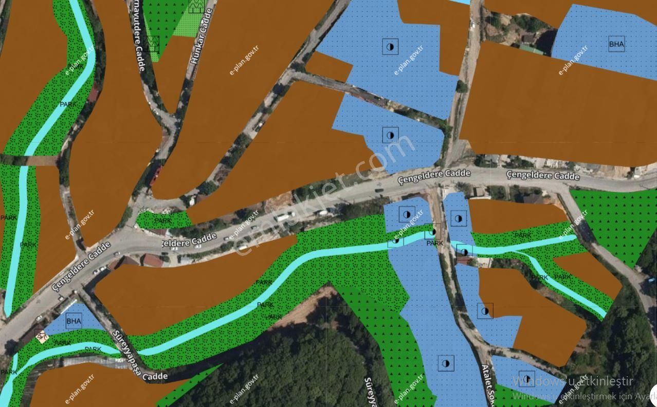 Beykoz Çengeldere Satılık Muhtelif Arsa  BEYKOZ ÇENGELDERE DE RESMİ KURUM İMARLI 117 M2 MUVAFAKATLI SATILIK ARSA