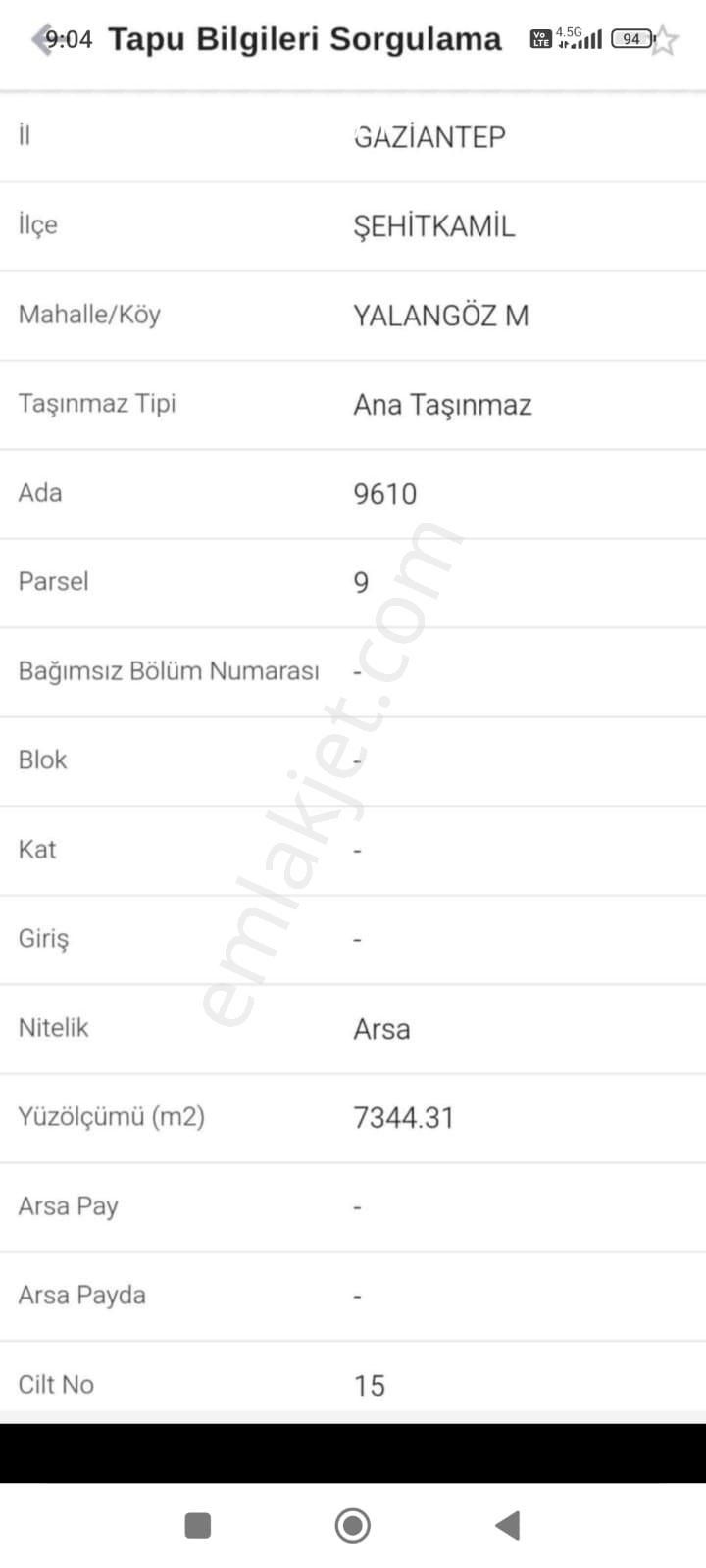 Şehitkamil Yalankoz Satılık Ticari İmarlı PRİM GYO DAN 60 m2 ticari alan yola sıfır 