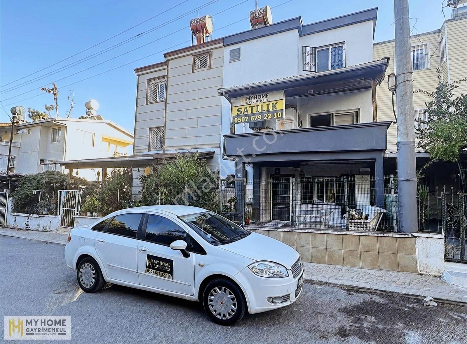 Toroslar Çağdaşkent Satılık Villa MYHOME DAN BAHÇELİ D.GAZLI TRIBLEKS FUL YAPILI 5+1 VİLLA