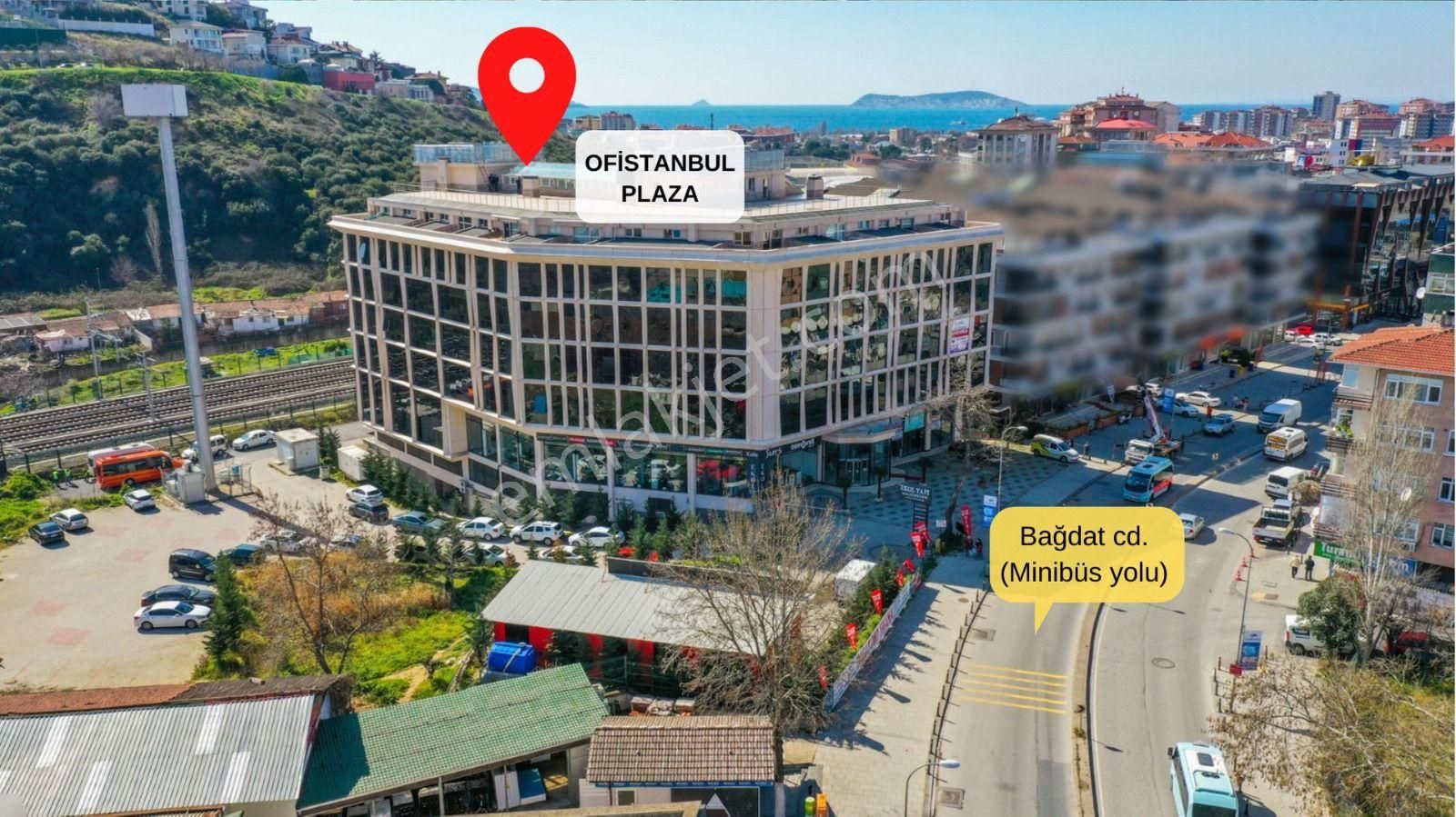 Maltepe Cevizli Kiralık Ofis MALTEPE OFİSTANBUL PLAZA'da 85m2/63m2 Net İSKANLI KİRALIK OFİS