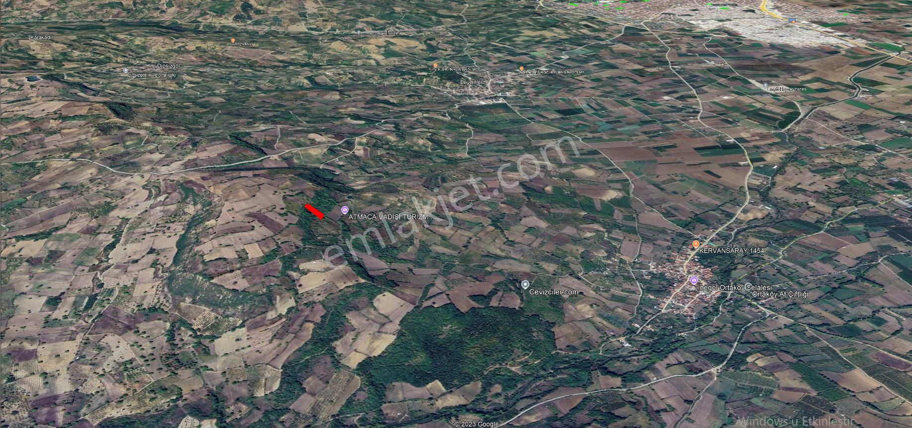 Roma' Dan Ortaköy De Satılık Tarla - Görsel 4