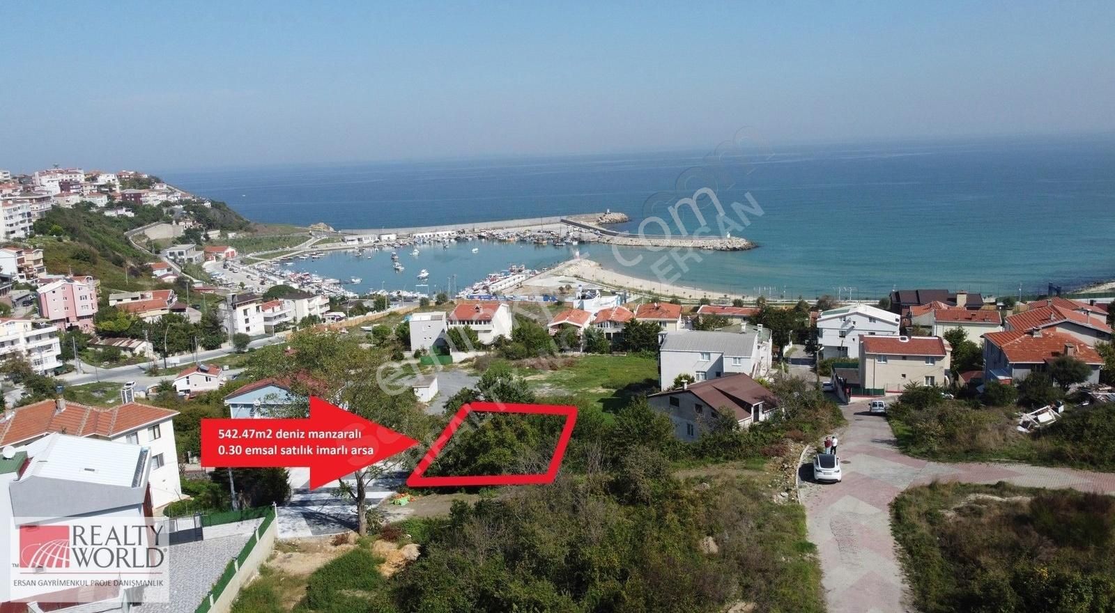 Arnavutköy Karaburun Satılık Konut İmarlı ARNAVUTKÖY KARABURUN'DA 0.30 İMARLI 542M2 SATILIK ARSA