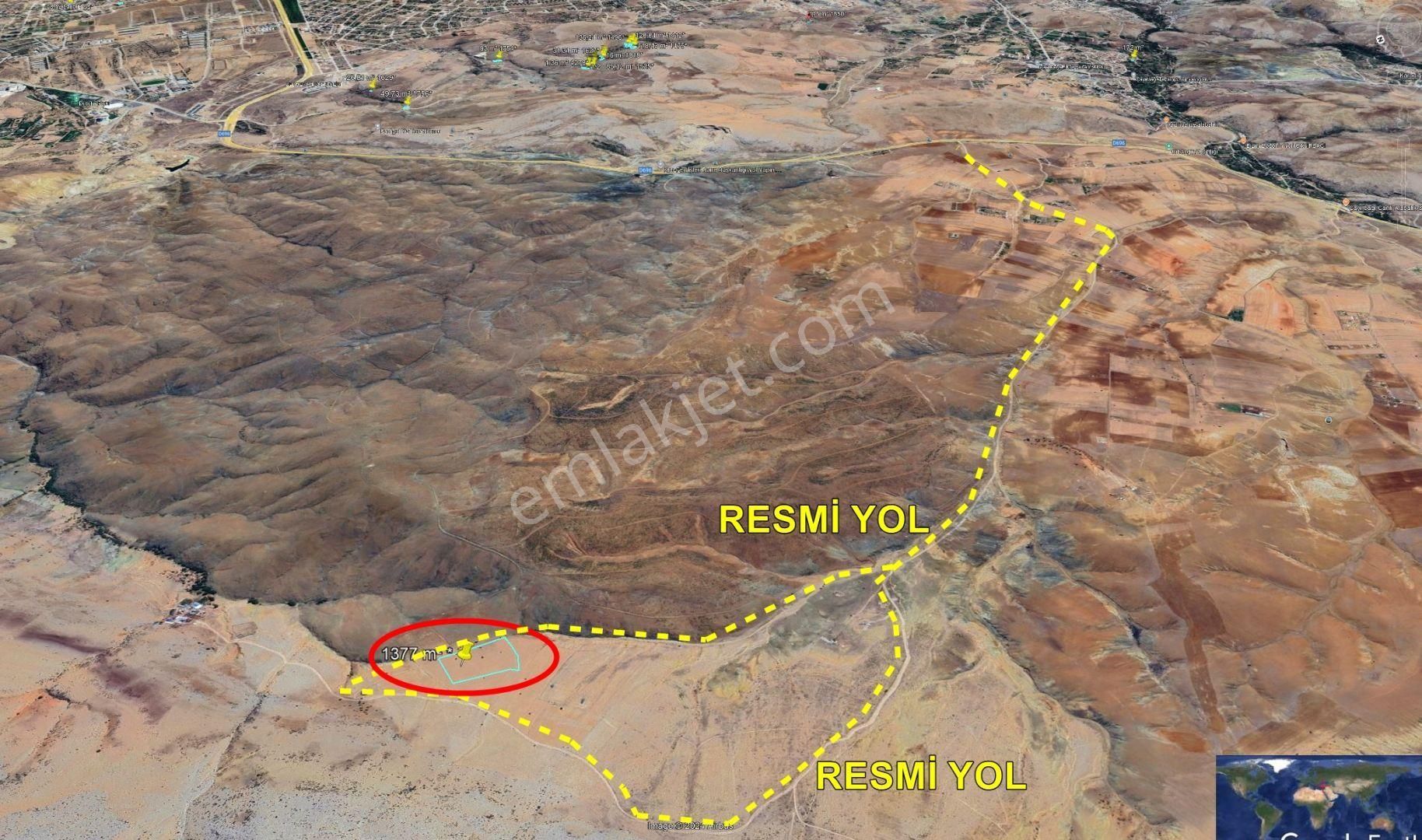 Meram Dere Satılık Tarla Konya / Meram / Dere Mahallesinde 1.377 M² Hisseli Tarla