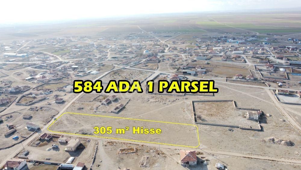 Cihanbeyli Taşpınar Satılık Konut İmarlı  KONYA / CİHANBEYLİ / TAŞPINAR-KAVAKLI MAHALLESİNDE 305 m² HİSSE TAPULU İMARLI ARSA