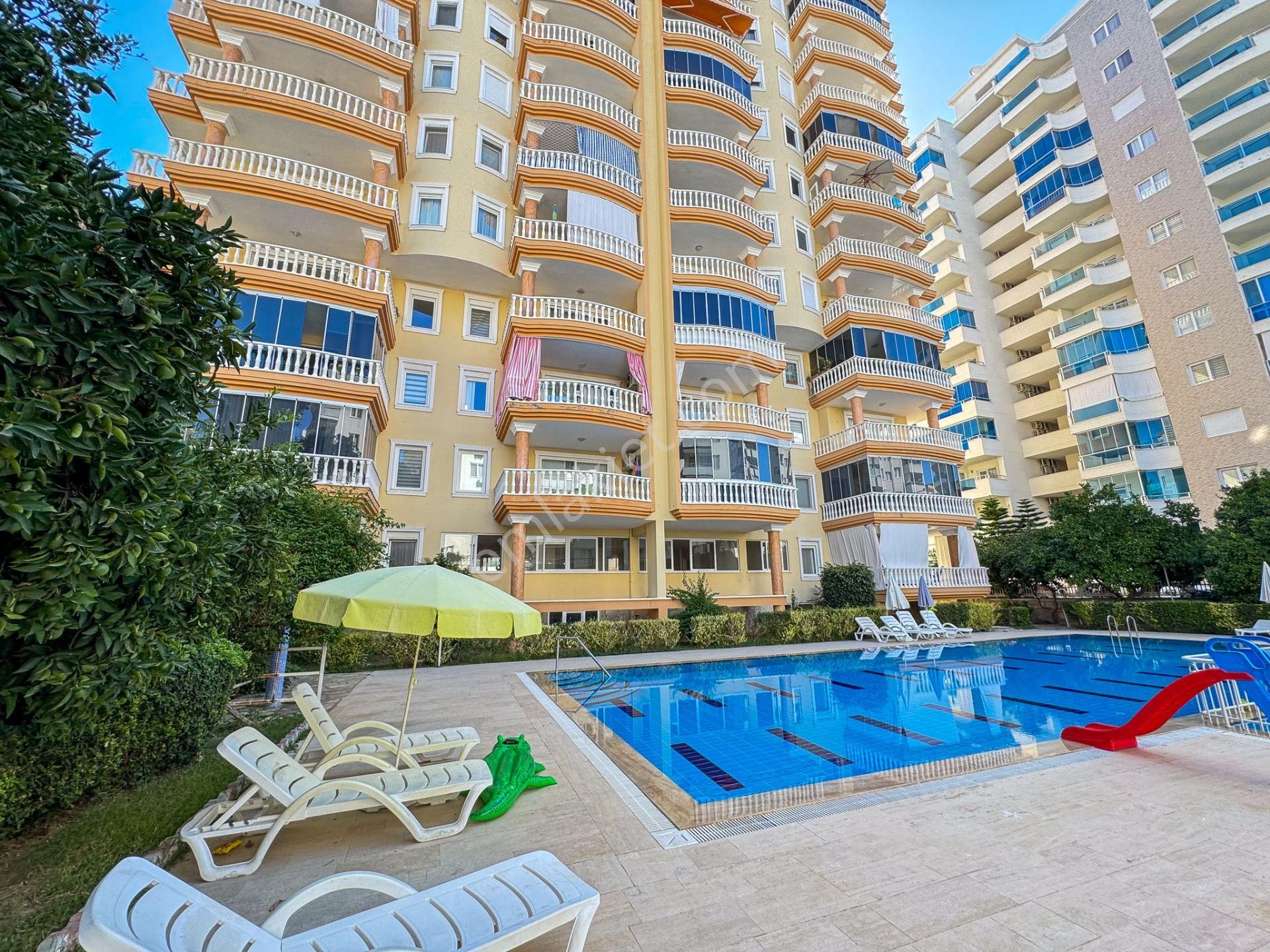 Alanya Mahmutlar Satılık Daire  ALANYA MAHMUTLAR 2+1 130M2 HAVUZ MANZARALI SATILIK DAİRE 