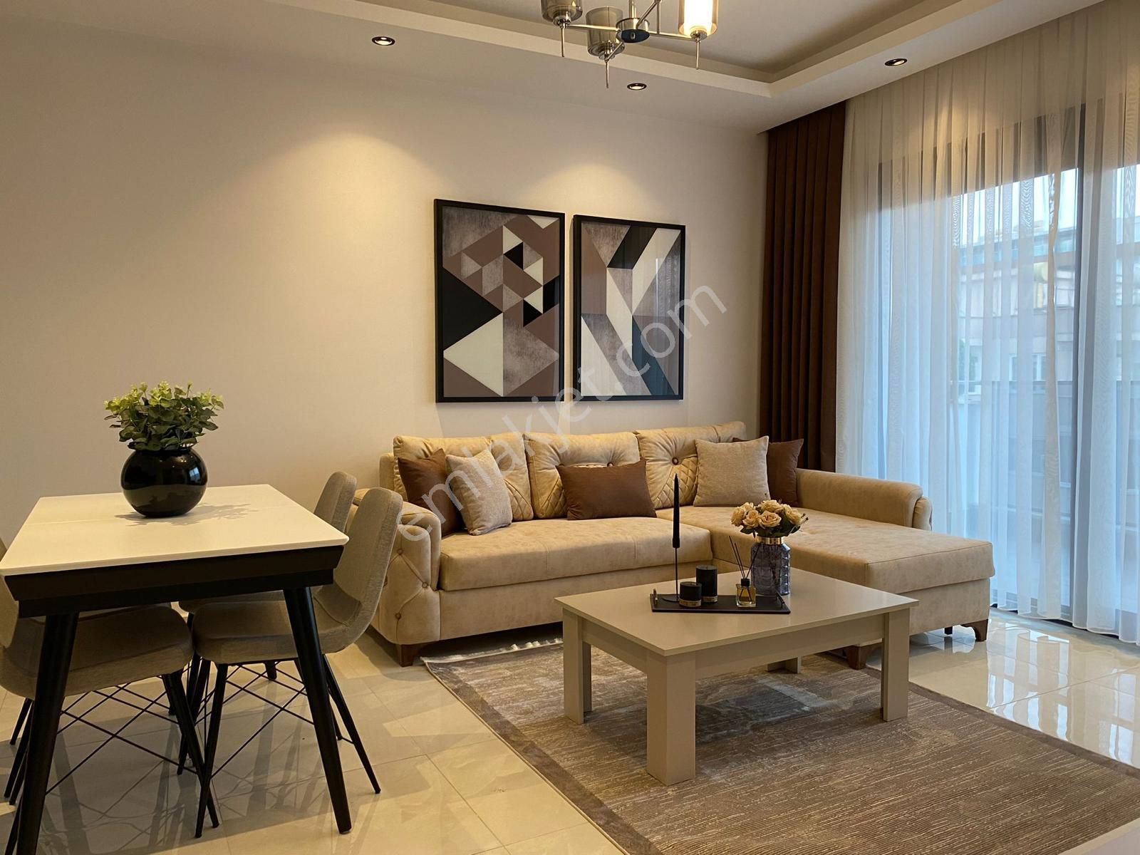 Alanya Mahmutlar Satılık Daire  ALANYA MAHMUTLAR 1+1 50 M2 FULL DOĞA VE DENİZ MANZARALI SATILIK DAİRE 