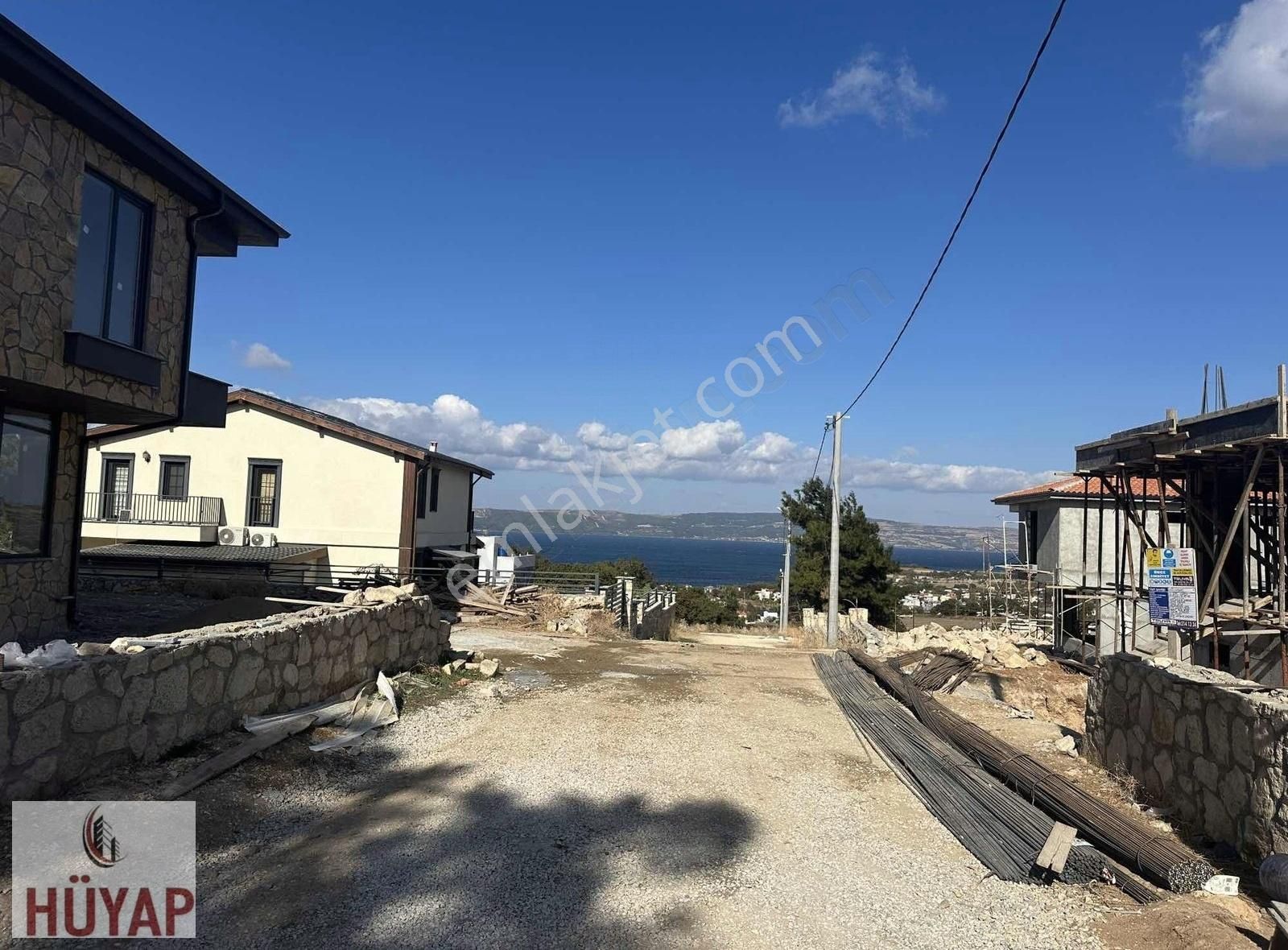 Çanakkale Merkez Yapıldak Köyü (Saltık) Satılık Villa YAPILDAK ALTINDA SATILIK TAŞ VİLLA