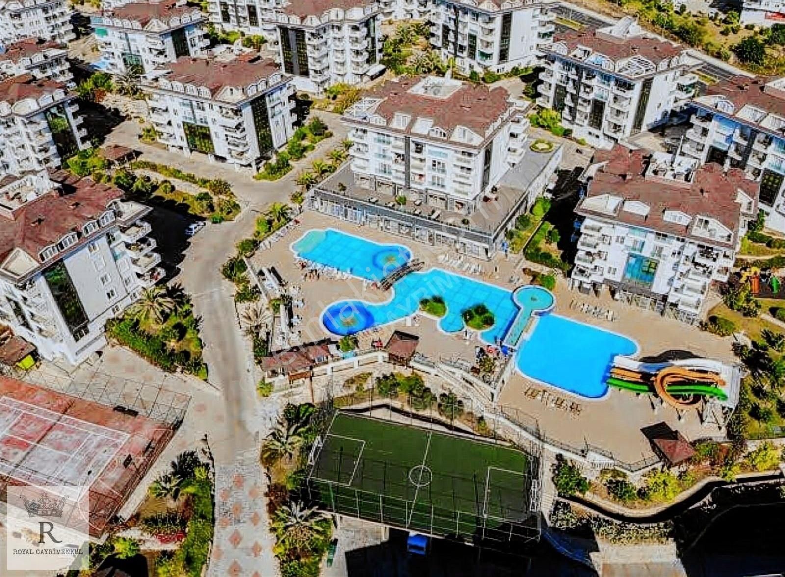 Alanya Oba Satılık Daire OLİVE CİTYDE SATILIK EŞYALI 1+1 LÜKS SİTEDE