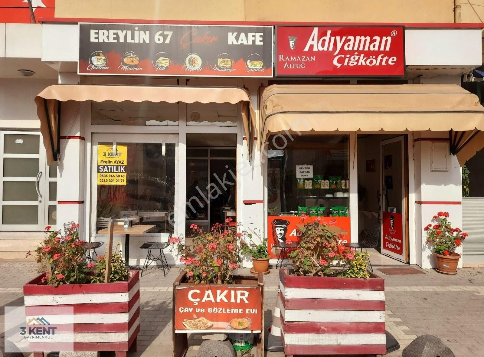 Derince Çenedağ Devren Kafe & Bar 3KENT GAYRİMENKUL'DEN DEVREN SATILIK KAFETERYA