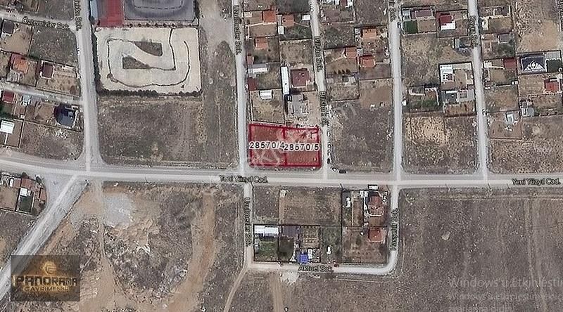 Selçuklu Selahaddin Eyyubi Satılık Konut İmarlı Panoroma'dan Gülistan Parsellerinde Satılık Köşe Arsalar