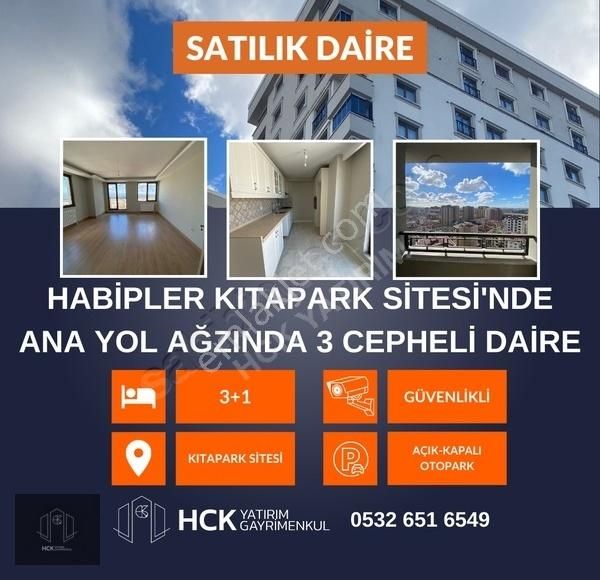 Sultangazi Eski Habipler Satılık Daire HABİPLER KITAPARK SİTESİ'NDE ANA YOL AĞZINDA 3 CEPHELİ DAİRE