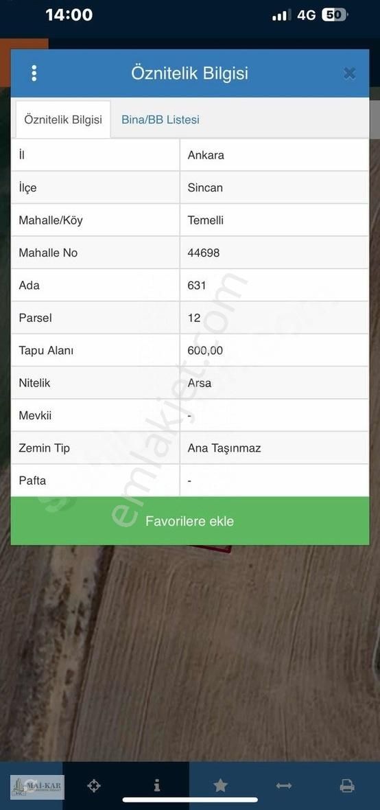 3 Adet Yan Yana Arsa 1800 M2 - Görsel 3