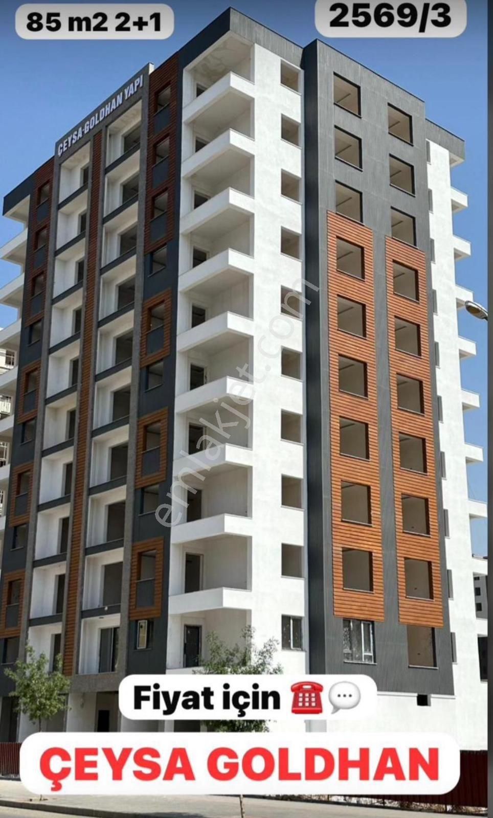 Kayapınar Medya Satılık Daire KENT MEYDANI ÇEYSA GOLDHAN SATILIK DAİRE