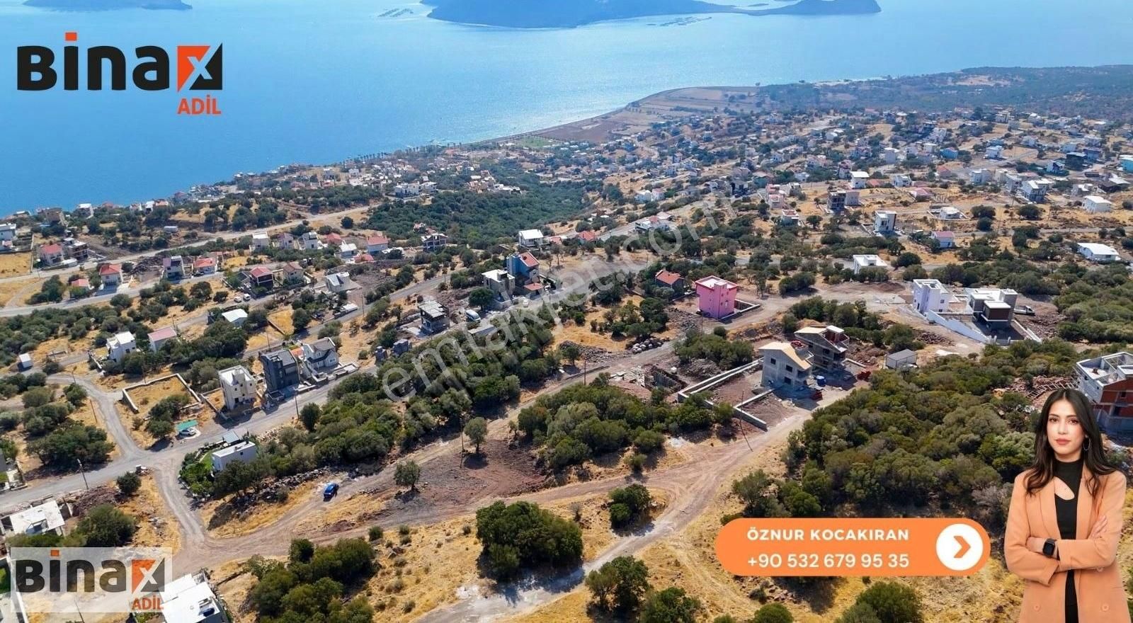 Dikili Çandarlı Satılık Villa İmarlı Çandarlı Deniz Ve Adalar Manzaralı Villa İmarlı Satılık Arsa