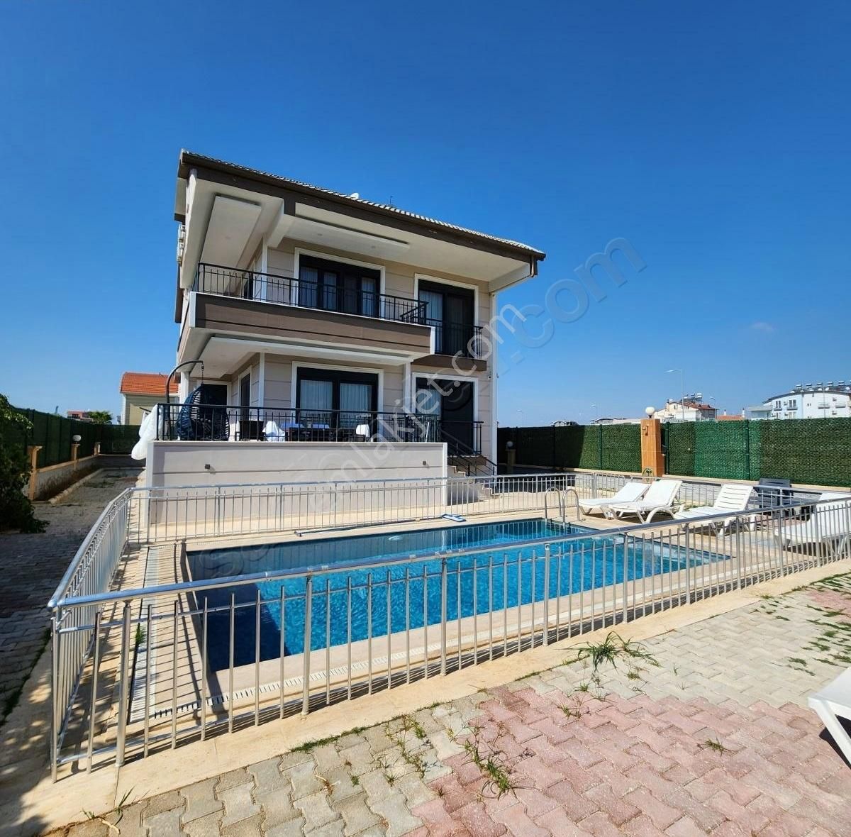 Serik Kadriye Kiralık Villa Kadriye'de Land Of Legends Yakını Jakuzili 5+1 Lux Triplex Villa