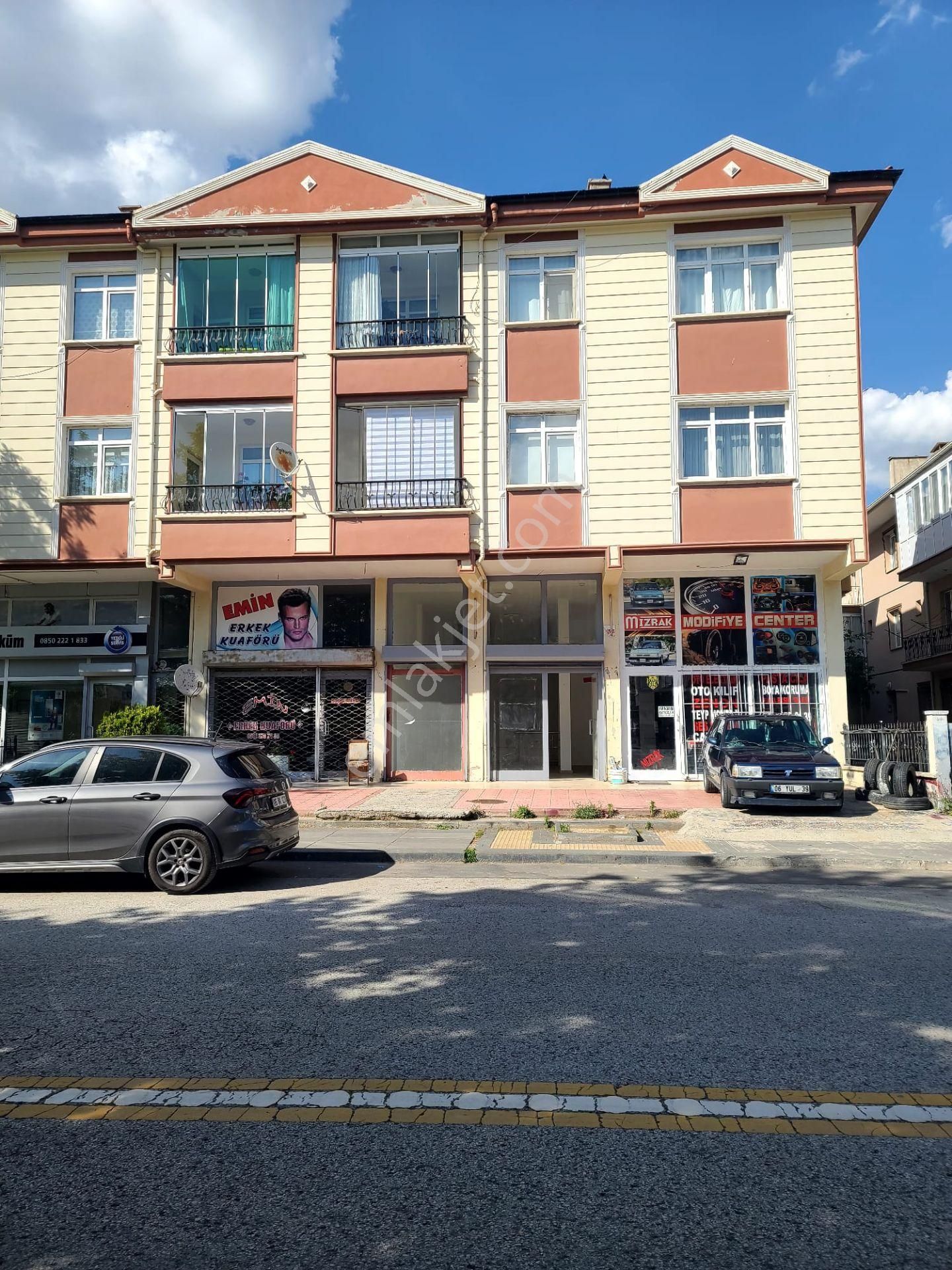 Mamak Küçük Kayaş Kiralık Dükkan & Mağaza  YÜCELER EMLAK ARSA OFİSİ FARKI İLE! KAYAŞ MAHALLESİNDE 90 M2 KİRALIK DÜKKAN