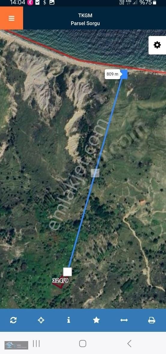 Tepeköy Çınaraltında Rum Sahibinden 1242m2
