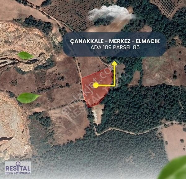 Çanakkale Merkez Elmacık Köyü Satılık Tarla ÇANAKKALE MERKEZ ELMACIK KÖYÜ MÜKEMMEL LOKASYONDA