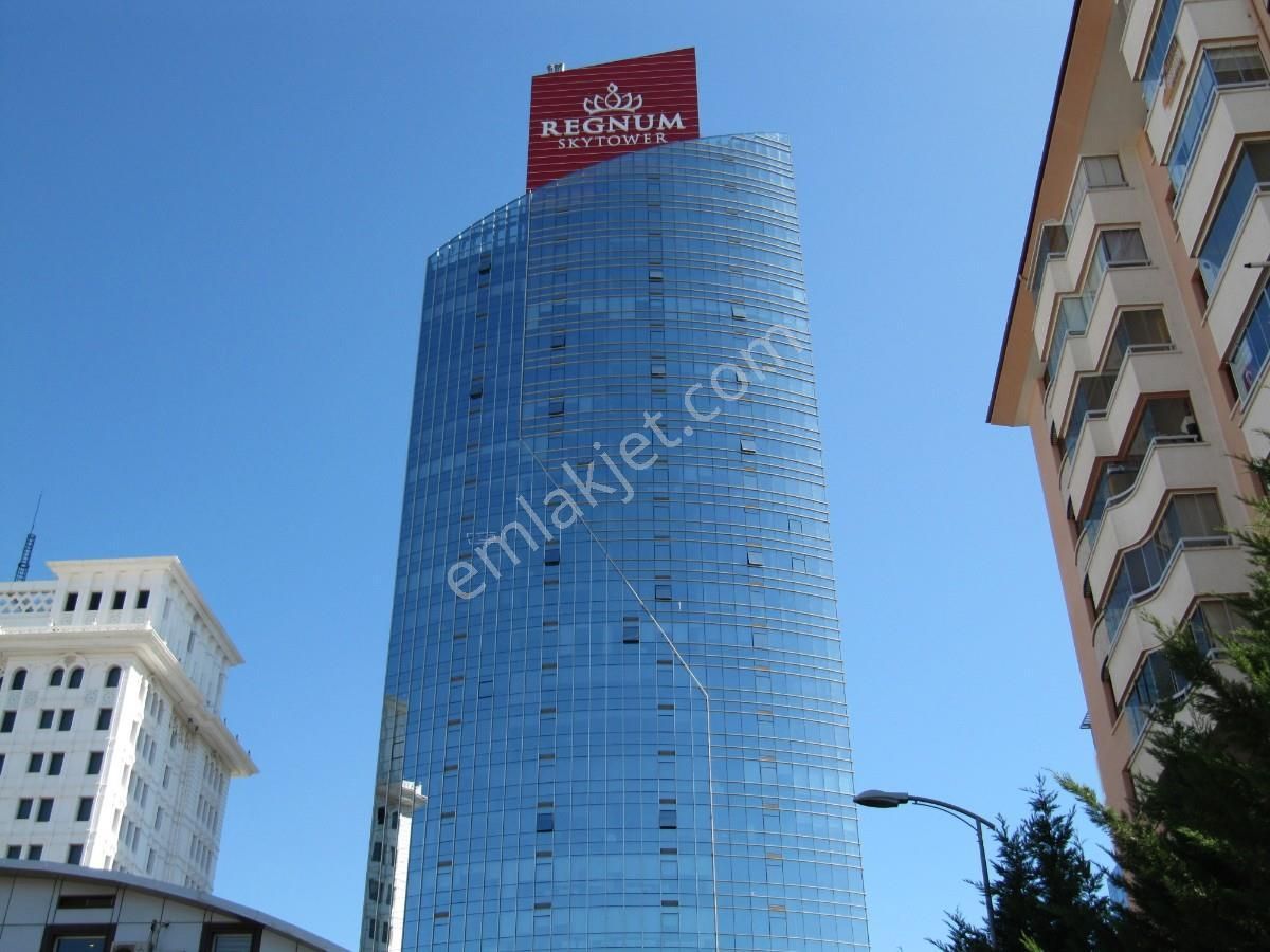 Çankaya Çiğdem Satılık Plaza Katı Turyaptan Regnum Sky Towerda Full Mobilyalı Satılık Ofis