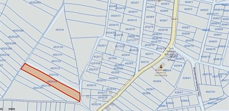 Silivri Büyük Kılıçlı Satılık Tarla SİLİVRİ BÜYÜKKILIÇLI'DA 258 m² KÖY İÇİNDE ALTYAPILI HİSSE TAPU