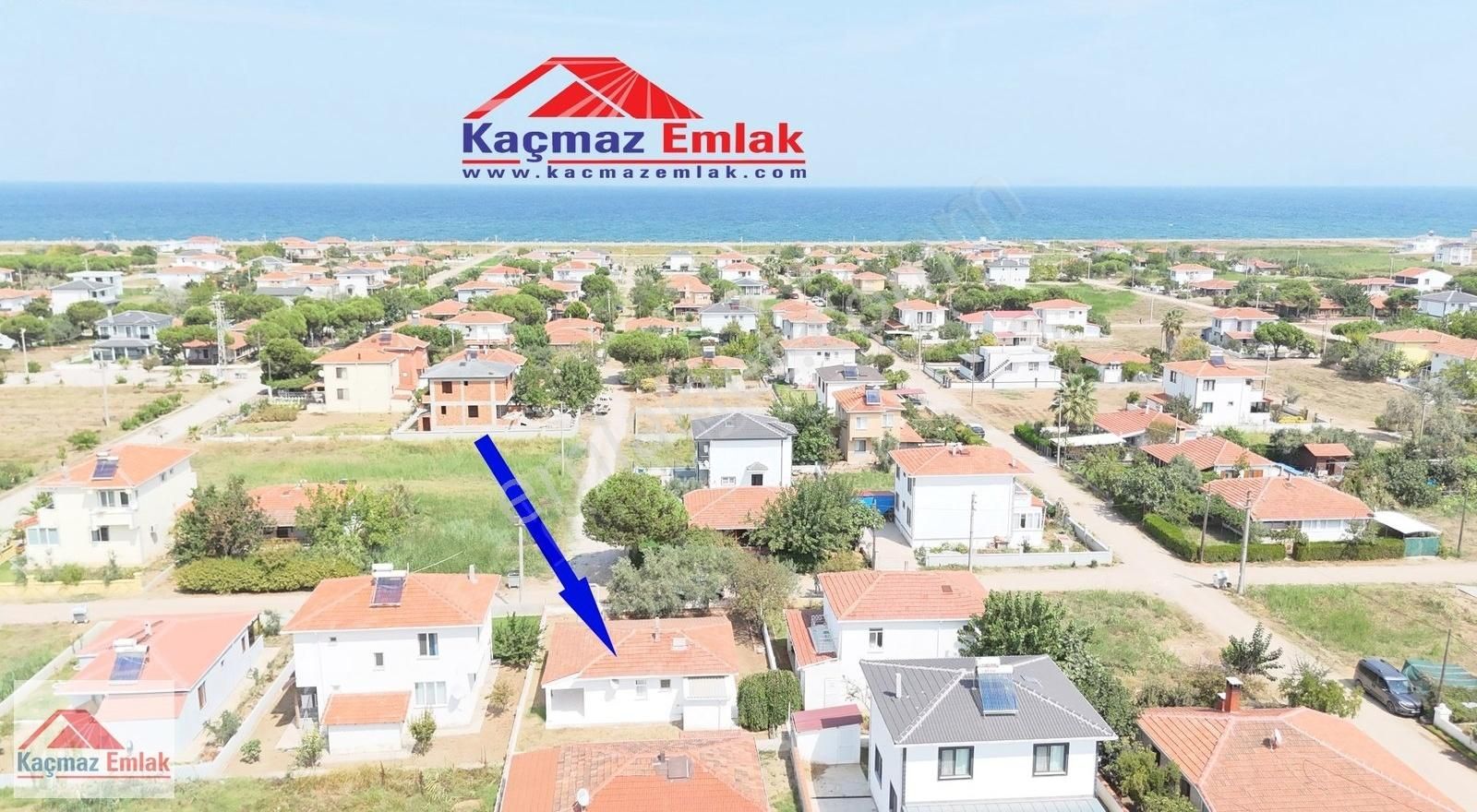 Biga Çeşmealtı Köyü Satılık Villa BİGA DENİZATI SİTESİNDE SATILIK MÜSTAKİL BAHÇELİ YAZLIK VİLLA