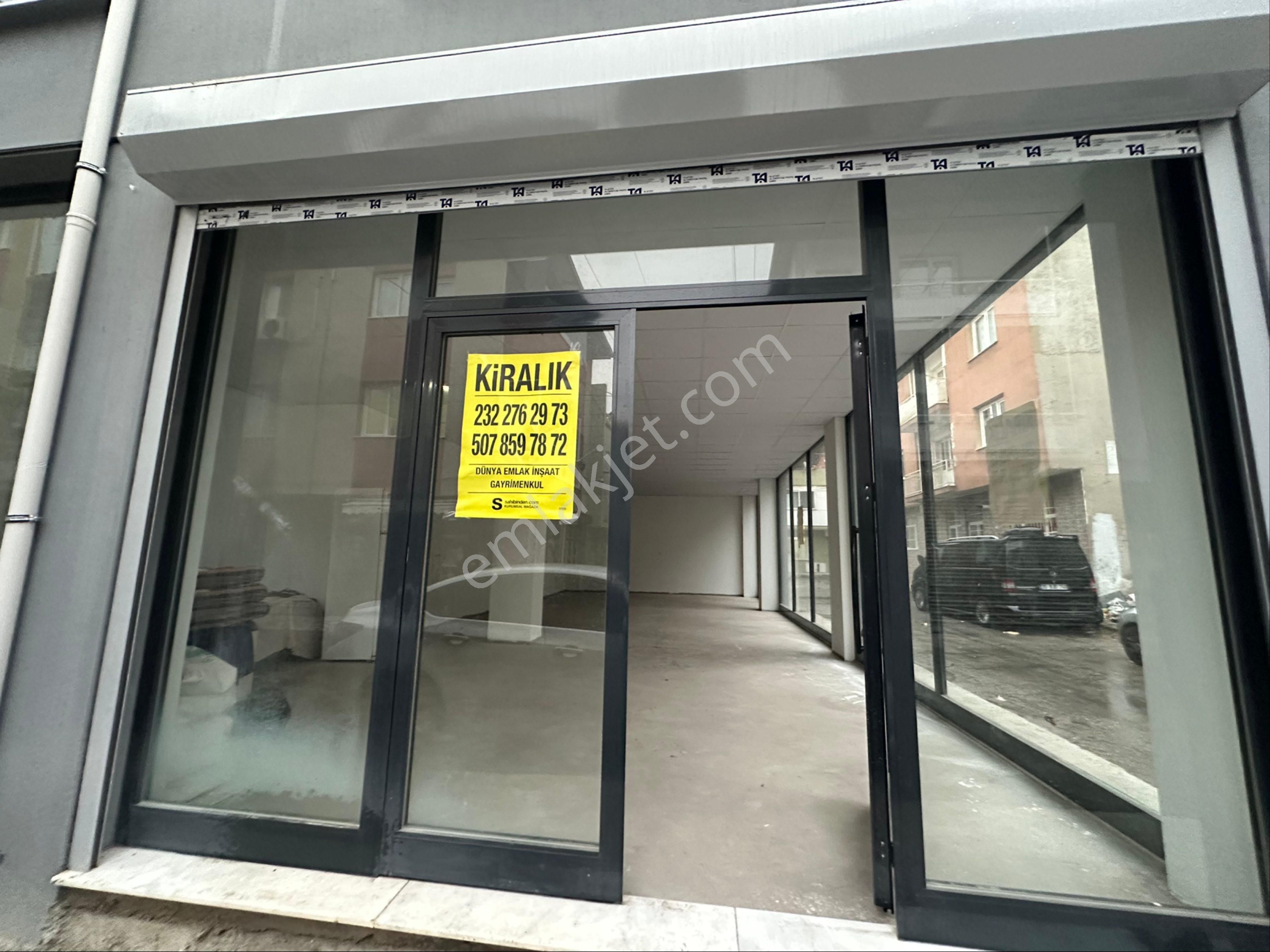 Buca Göksu Kiralık Dükkan & Mağaza BUCA GÖKSÜ MAH.KİRALIK 110m2 KÖŞE OTOMATİK KEPENKLİ DÜKKAN