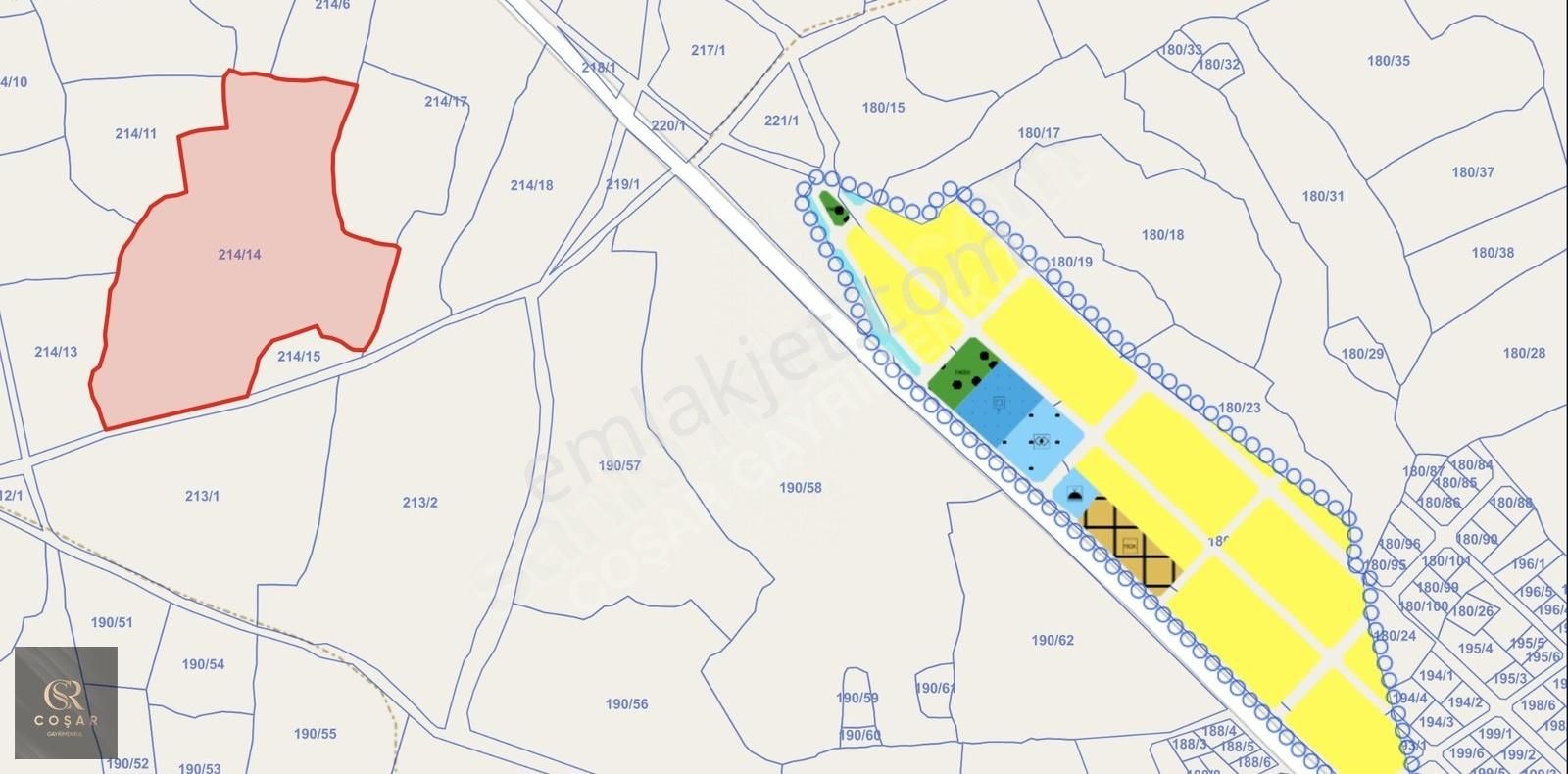 Aksaray Merkez Karkın Köyü (Vatan) Satılık Tarla -COŞAR GAYRİMENKUL-Karkın OSB Yanında 40.000m2 SATILIK TARLA