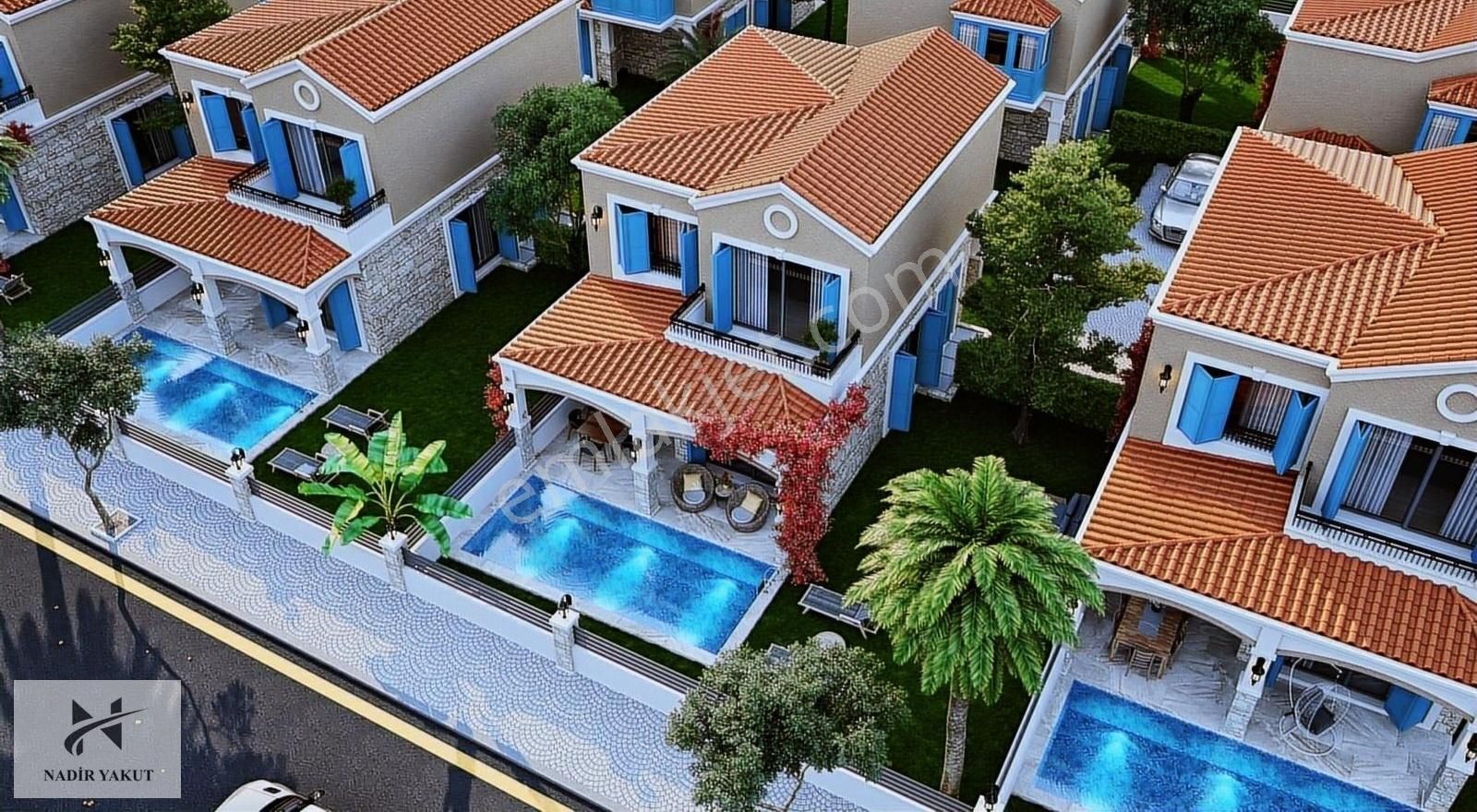 Kuşadası Karaova Satılık Villa Kusadası'nda Projeden Satılık Lansmana Özel Fiyatla 4+1 Villa