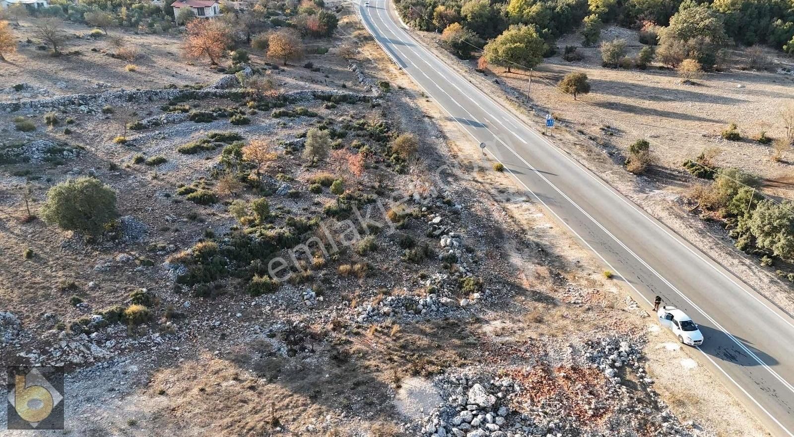 Kaş Ahatlı Satılık Tarla ANTALYA KAŞ AHATLIDA ANAYOLA SIFIR 12.053 m2 SATILIK