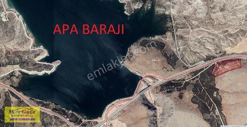 Meram Dere Satılık Bağ & Bahçe APA BARAJI MANZARALI 1652 METRE ARSA