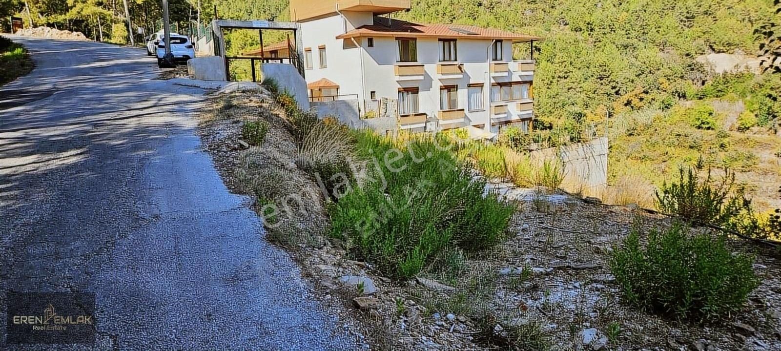 Alanya Tepe Satılık Villa İmarlı EREN EMLAK'tan Deniz Manzaralı 1500 Metre Arsa Tepe Mah.