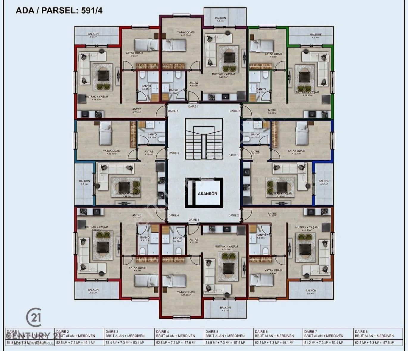 Merkezefendi Karahasanlı Satılık Daire Karahasanlı Mahallesinde Projeden Satılık 1+1 Daireler