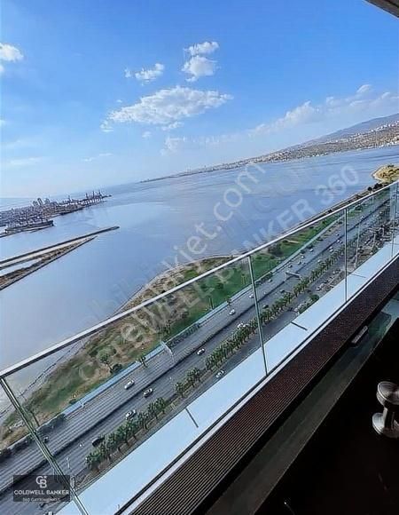 Bayraklı Adalet Kiralık Residence İzmir Bayraklı İzka Port'ta Deniz Manzaralı Lüks Kiralık 4+1