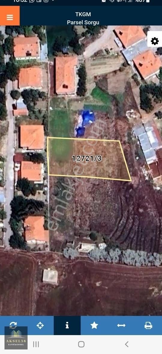 Melikgazi Turan Satılık Villa İmarlı TURAN'DA 1089m2 SATILIK ARSA