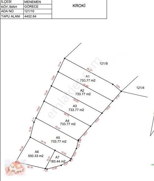 Menemen Görece'de Satılık 550m2 Köy Civarı Parsel - Görsel 5