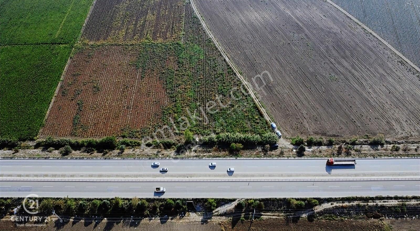 Karacabey Şahinköy Satılık Tarla Çanakkale - Bursa Yoluna Cepheli 4.691 m2 Tarla