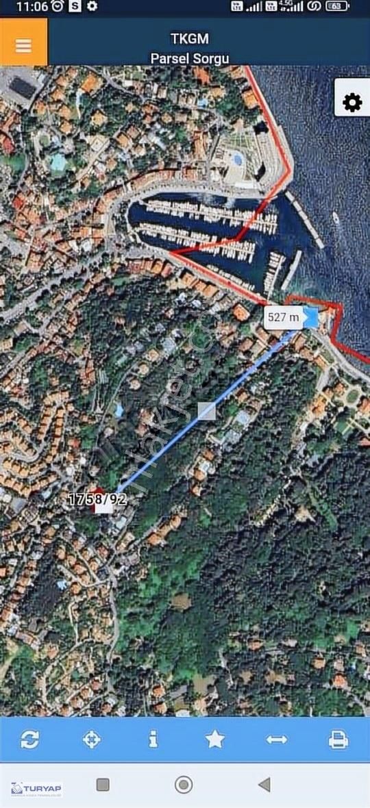 Sarıyer Tarabya Satılık Tarla Turyap Koza'dan Yatırımlık Fırsat Arsa Sarıyer Tarabya Da