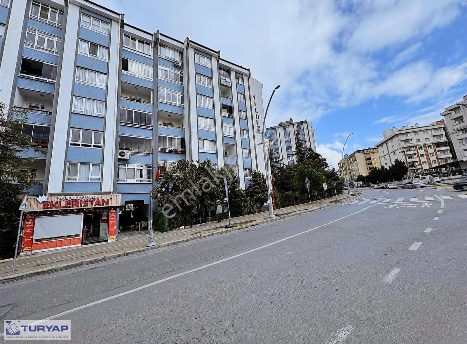 Gebze Yenikent Satılık Daire TURYAP Koza'dan Mutlu Kent Yıldız Sitesi Önü Açık 3 + 1 Satılık