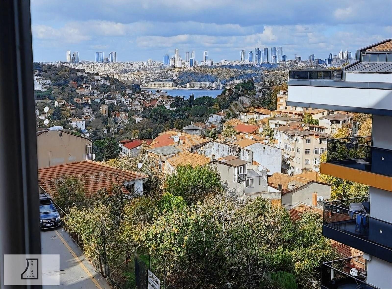 Üsküdar İcadiye Satılık Daire Boğaz Manzaralı Yeni Binada Otoparklı Geniş 2+1 Artum'dan