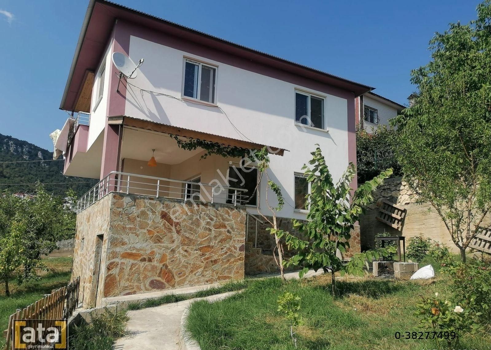 Mezitli Fındıkpınarı Satılık Villa Fındıkpınarında Yaylalık 421 M2 Arsa İçinde Satılık Ful Eşyalı Villa