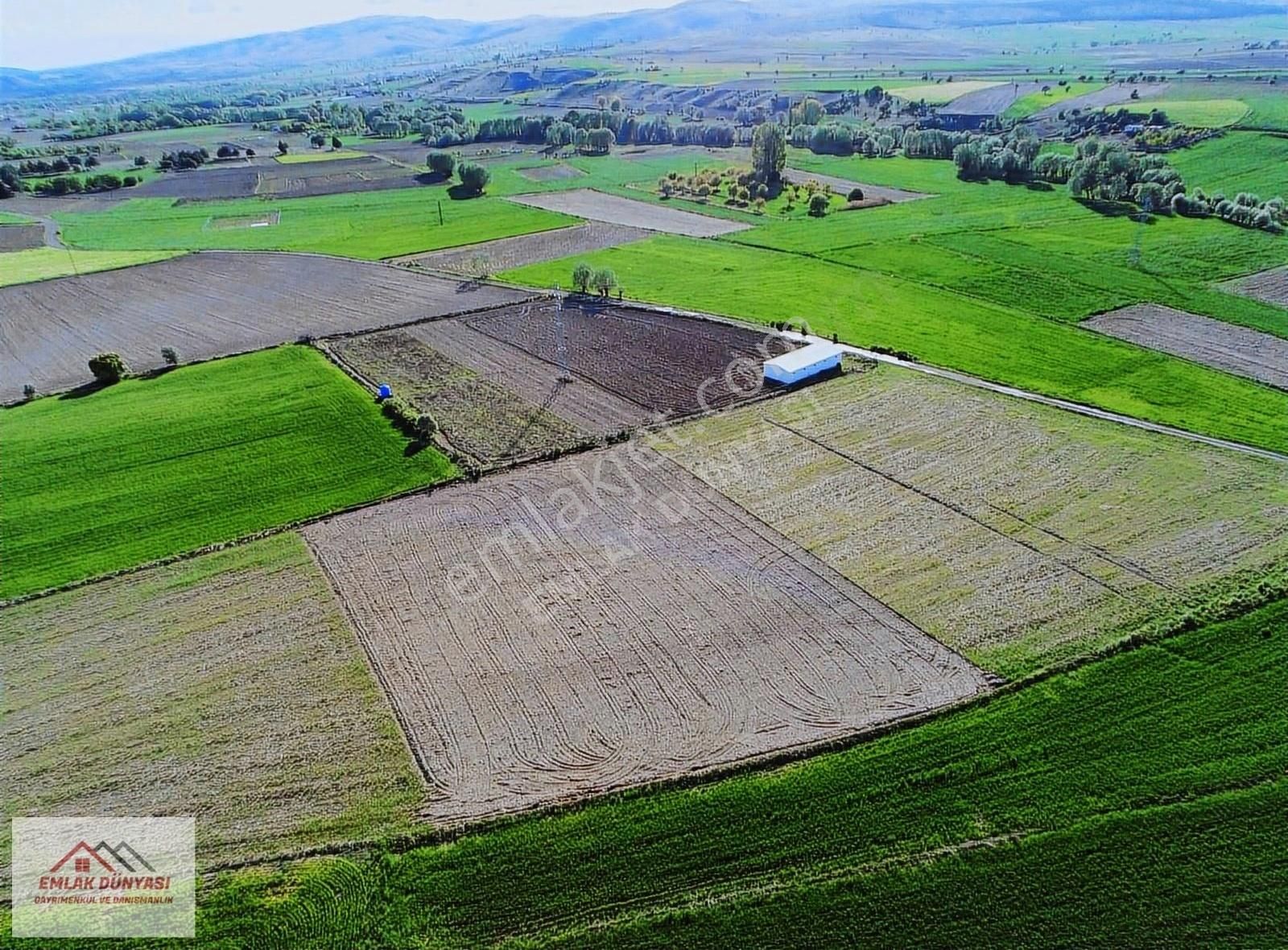 Ayaş Evci Satılık Tarla AYAŞTA OTOBAN MANZARALI TEK TAPU 4.273 m2 TARLA