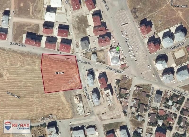 Sivas Merkez Diriliş Satılık Ticari İmarlı Remax Central'dan Diriliş Mah'de Satılık Yatırımlık Arsa Hissesi