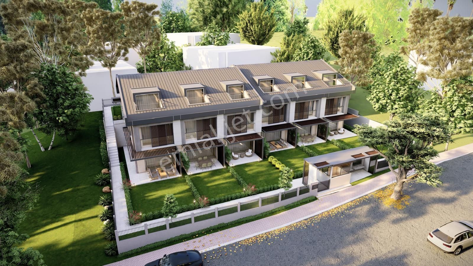 Sarıyer Zekeriyaköy Satılık Villa  *REALTY WORLD*LOCA ZEKERİYAKÖY PROJESİNDE SATILIK KÖŞE VİLLA