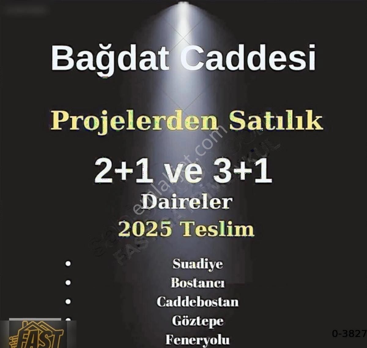 Kadıköy Suadiye Satılık Daire Suadiye Minibüs Caddesine Yakın Projeden Satılık