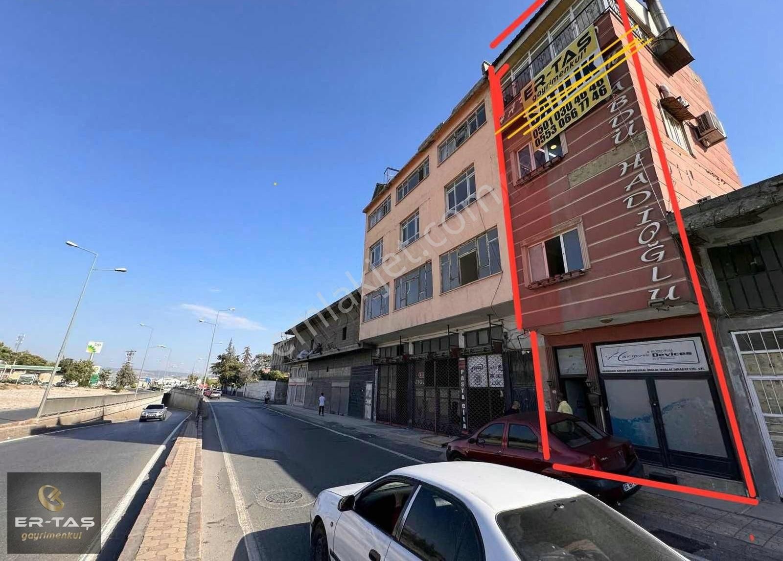 Dulkadiroğlu Menderes Kiralık Dükkan & Mağaza ER-TAŞ'TAN KOMPLE KİRALIK BİNA/ İŞYERİ